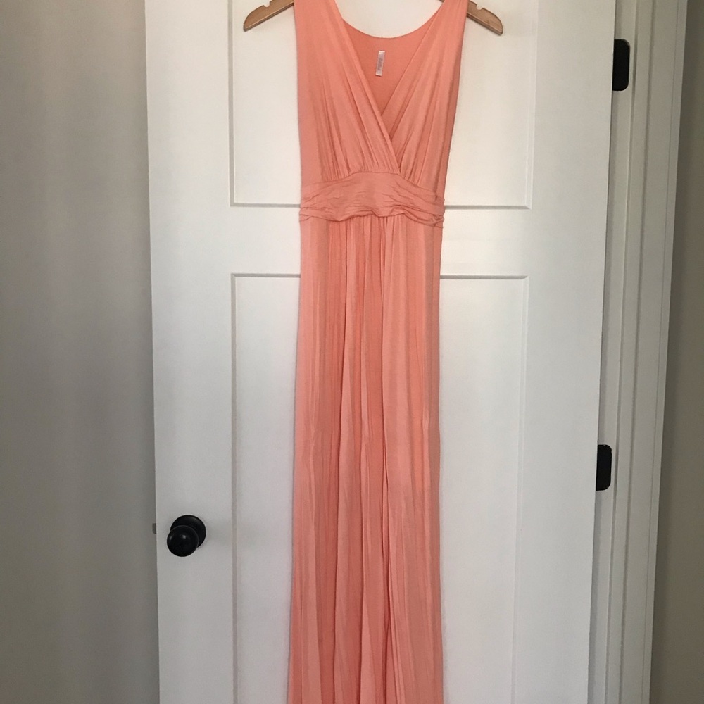Pink Blush maternity dress
